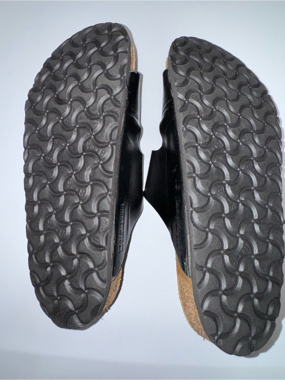 Birkenstock Womens Black Two-Strap Sandals - Picture 4 of 9